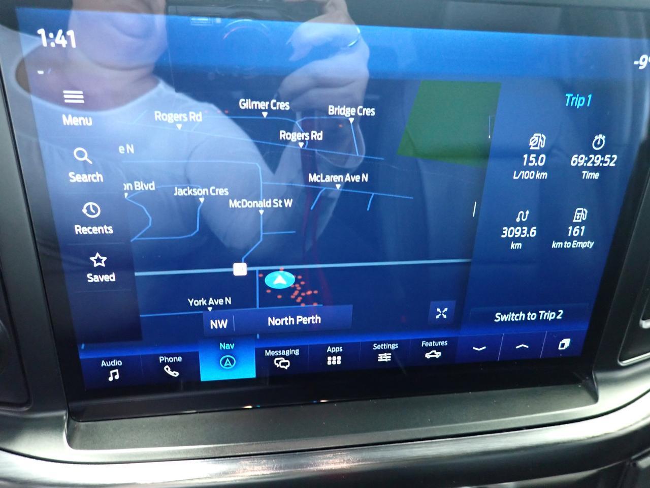 2022 Ford F-150 LARIAT SUPERCREW LEATHER NAVI SUNROOF 5.5 BOX 4WD Listowel ON