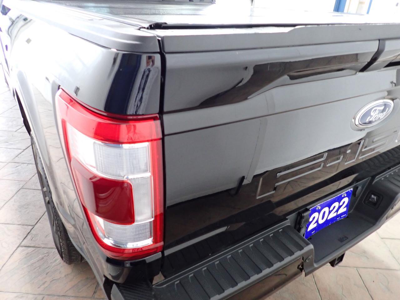 2022 Ford F-150 LARIAT SUPERCREW LEATHER NAVI SUNROOF 6'5 BOX 502A TWIN PANEL 4WD Listowel ON