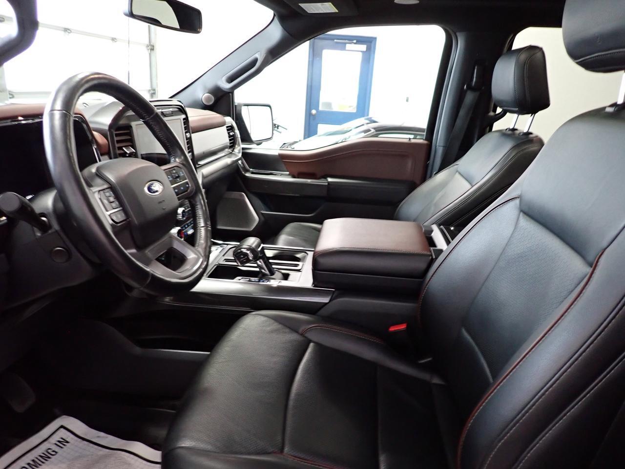 2022 Ford F-150 LARIAT SUPERCREW LEATHER NAVI SUNROOF 6'5 BOX 502A TWIN PANEL 4WD Listowel ON