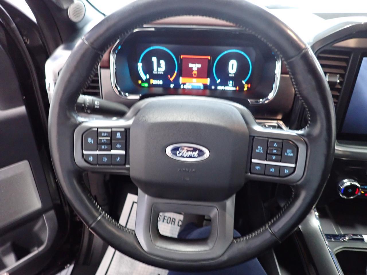 2022 Ford F-150 LARIAT SUPERCREW LEATHER NAVI SUNROOF 6'5 BOX 502A TWIN PANEL 4WD Listowel ON