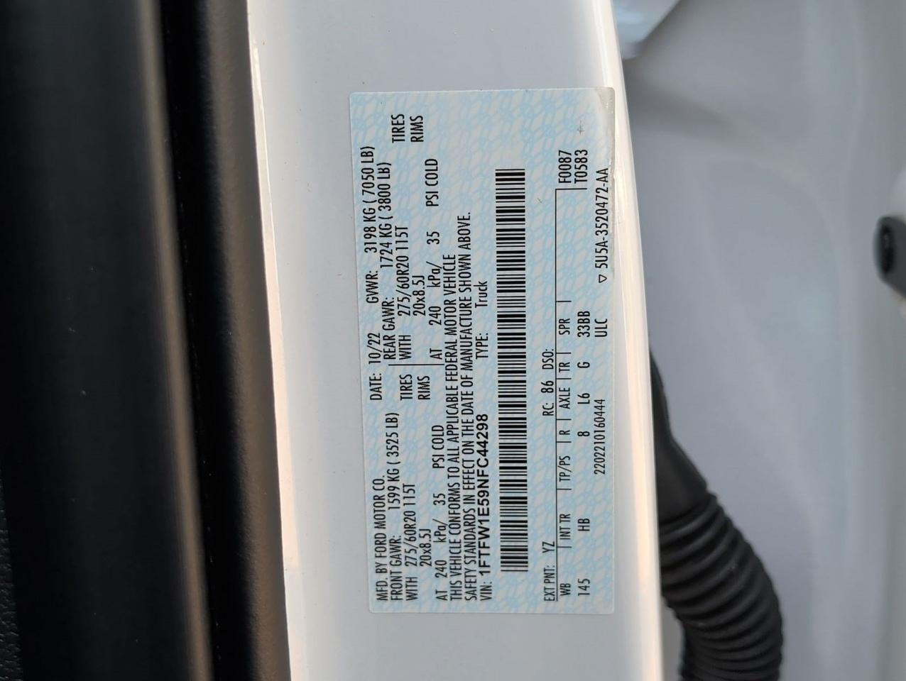 2022 Ford F-150 LARIAT San Juan TX