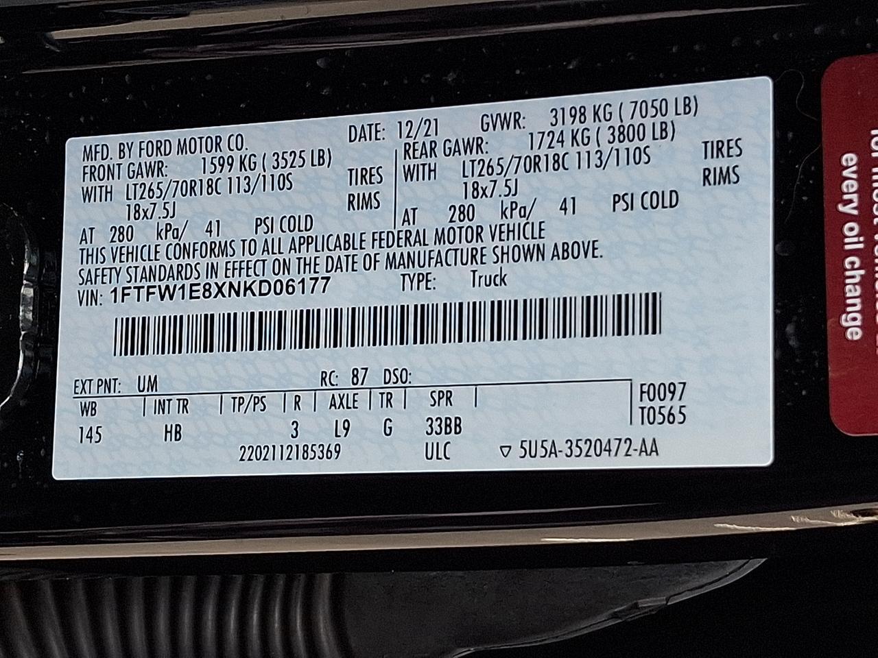 2022 Ford F-150 LARIAT Vineland NJ