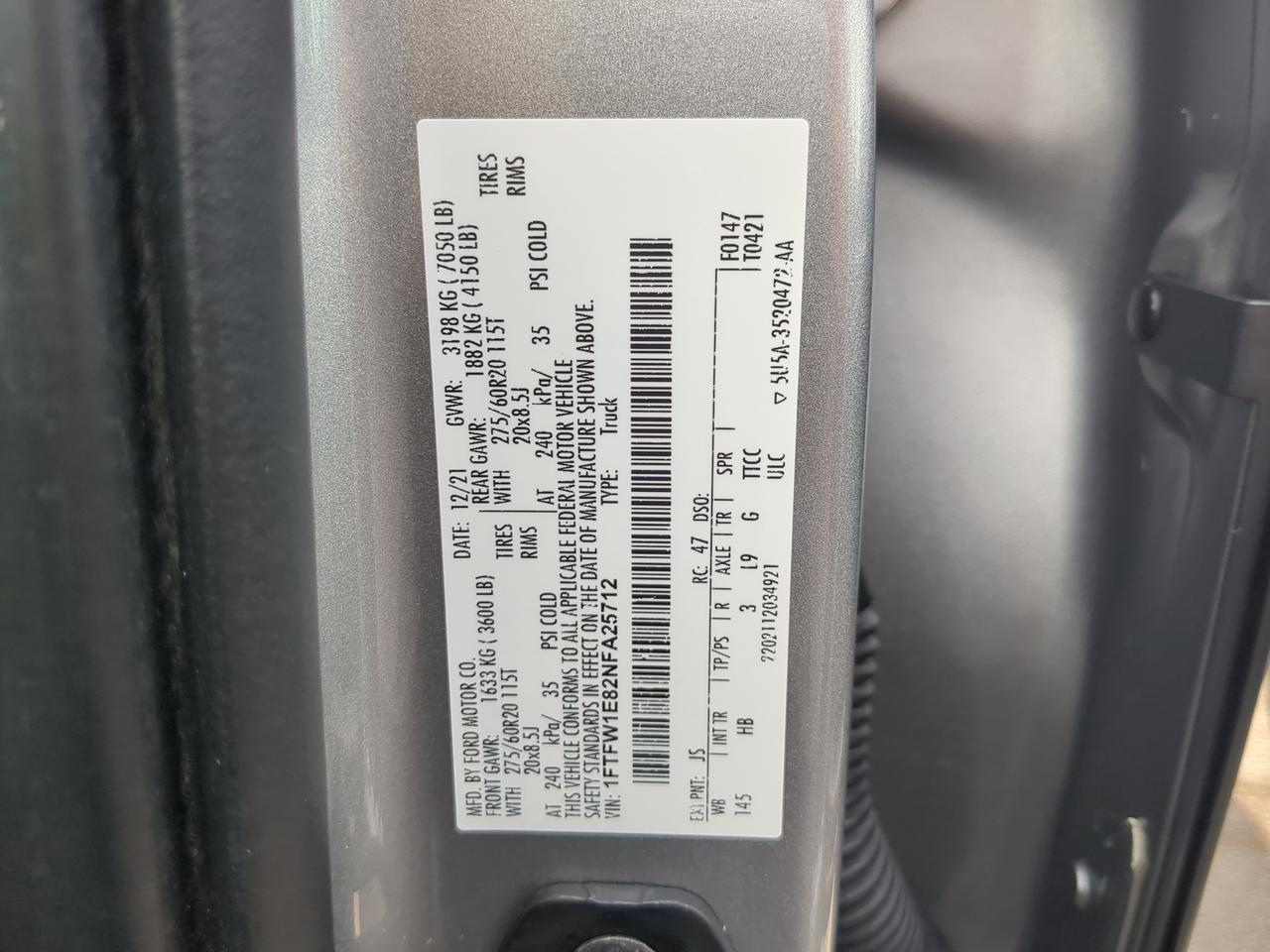 2022 Ford F-150 LARIAT Winder GA