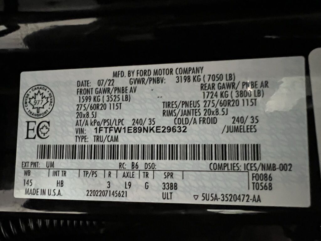 2022 Ford F-150 Lariat Highlands Ranch CO