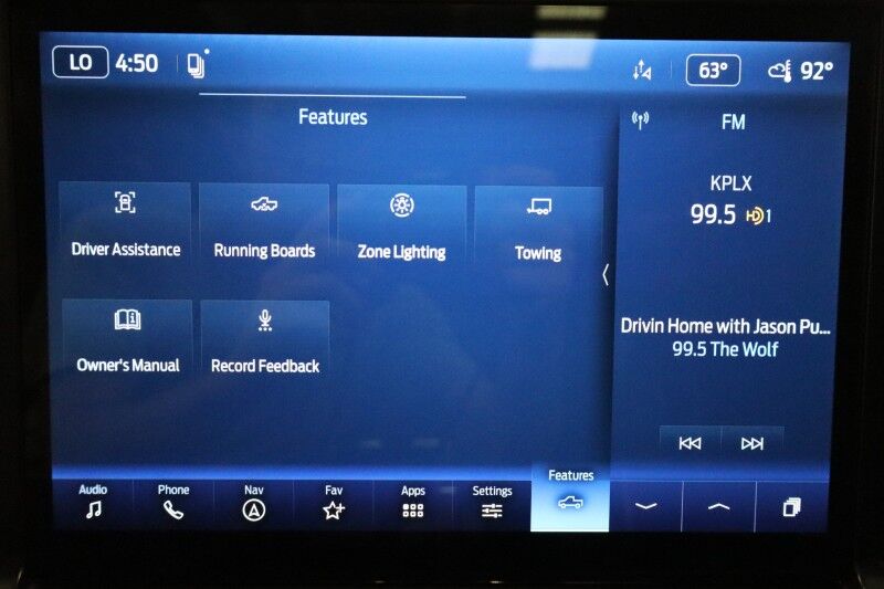 2022 Ford F-150 Platinum 3.5L Ecoboost GPS Camera Michelin FREE WARRANTY Arlington TX