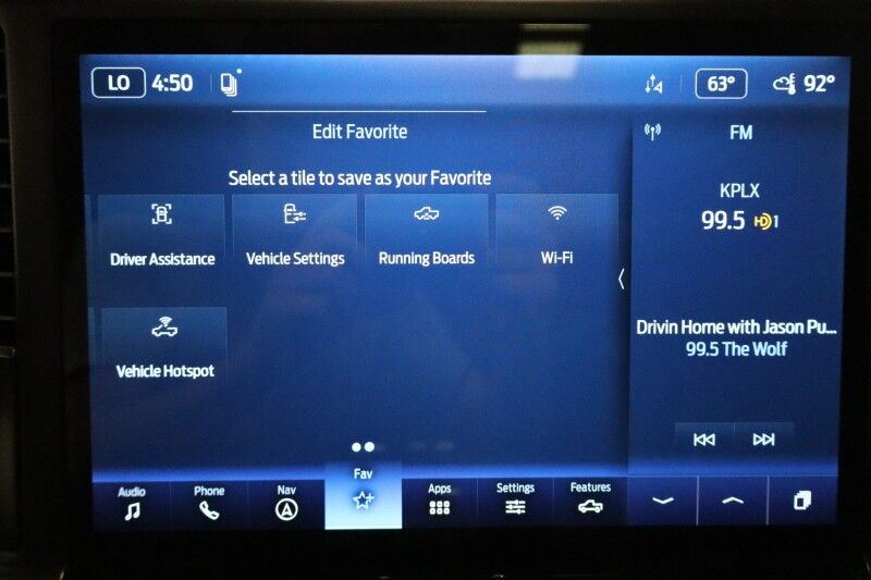 2022 Ford F-150 Platinum 3.5L Ecoboost GPS Camera Michelin FREE WARRANTY Arlington TX