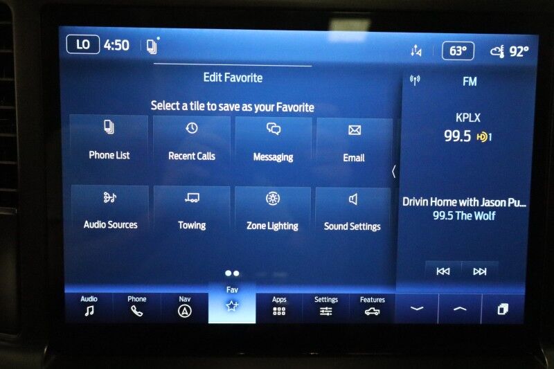 2022 Ford F-150 Platinum 3.5L Ecoboost GPS Camera Michelin FREE WARRANTY Arlington TX