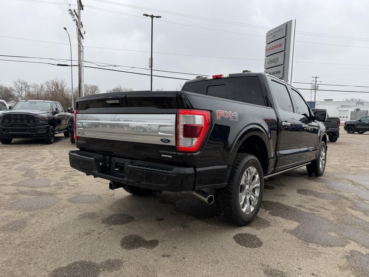 2022 Ford F-150 Platinum 4WD | V6 EcoBoost | Keyless Entry | Remote Start | Rearview Camera | Towing Capability Redwater AB