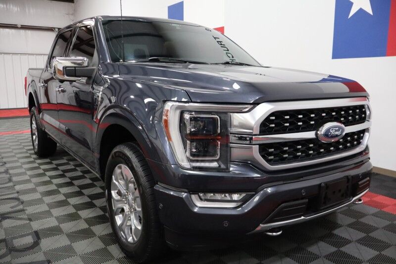 2022 Ford F-150 Platinum FX4 4WD 3.5L V6 Ecoboost Sunroof GPS Camera FREE WARRANTY Arlington TX