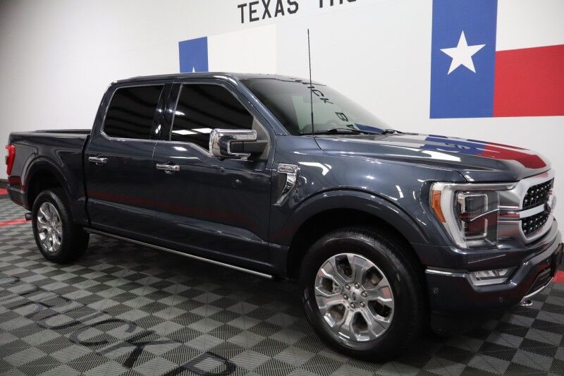 2022 Ford F-150 Platinum FX4 4WD 3.5L V6 Ecoboost Sunroof GPS Camera FREE WARRANTY Arlington TX