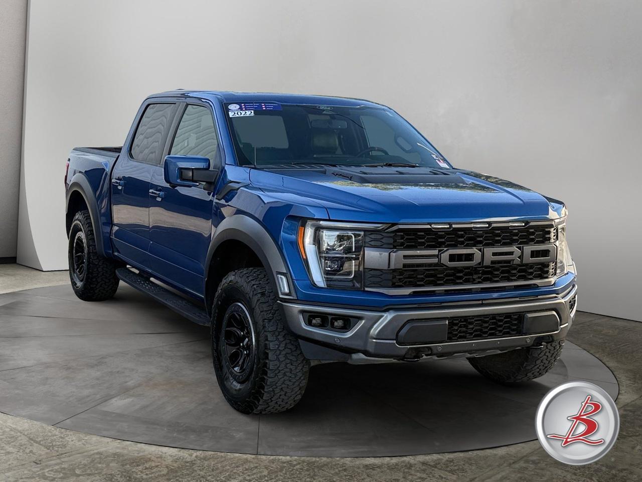 2022 Ford F-150 RAPTOR Crew Cab 4x4 Raptor w/801A Equipment Group