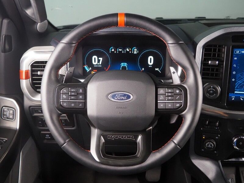 2022 Ford F-150 Raptor SuperCrew 4WD *RAPTOR 37 PERFORMANCE PKG, GROUP 801A, NAVIGATION, ADAPTIVE CRUISE, SAFETY ALERTS, 360 CAMERAS, COLOR TOUCHSCREEN, MOONROOF, RECARO SEATS, TOW TECH PKG, BANG & OLUFSEN, WIRELESS CHARGING, ANDROID & APPLE Round Rock TX
