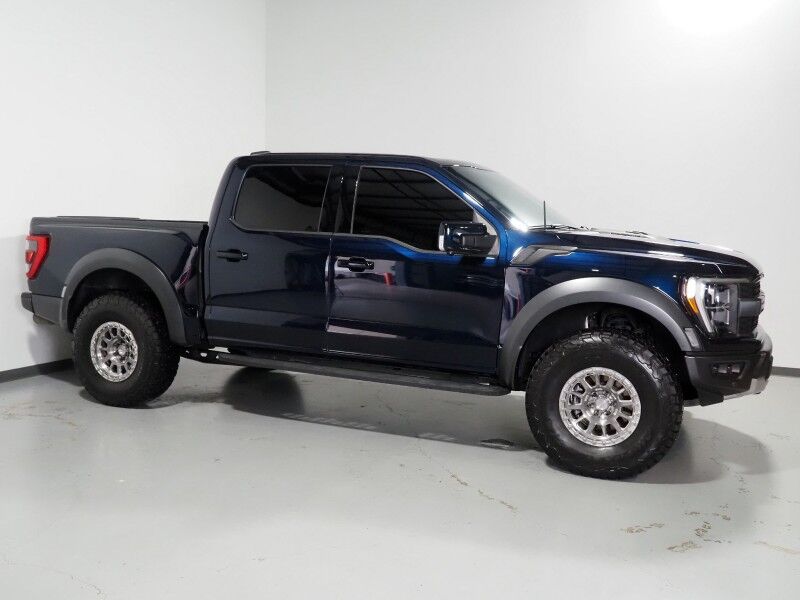 2022 Ford F-150 Raptor SuperCrew 4WD *RAPTOR 37 PERFORMANCE PKG, GROUP 801A, NAVIGATION, ADAPTIVE CRUISE, SAFETY ALERTS, 360 CAMERAS, COLOR TOUCHSCREEN, MOONROOF, RECARO SEATS, TOW TECH PKG, BANG & OLUFSEN, WIRELESS CHARGING, ANDROID & APPLE