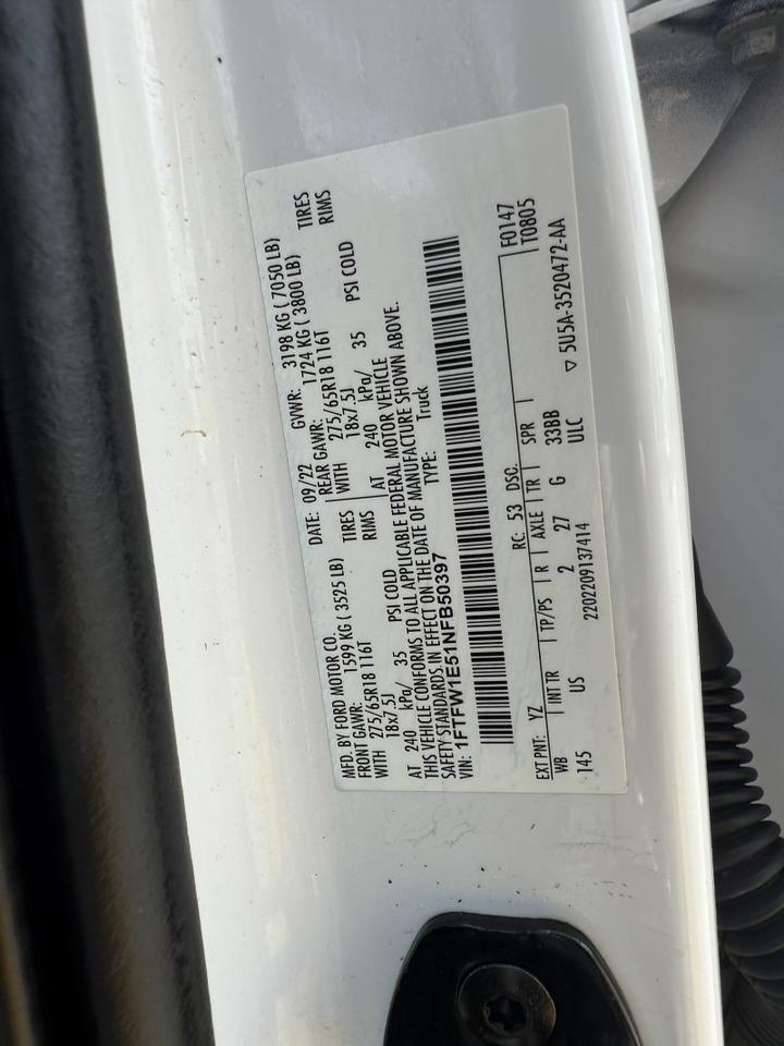 2022 Ford F-150 Super Crew 5.0L 4x4 XLT Collinsville OK