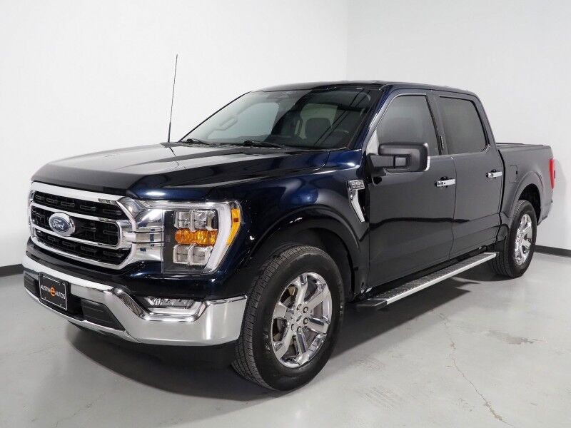 2022 Ford F-150 SuperCrew XLT *GROUP 302A, 2.7L V6 ECOBOOST, BLIND SPOT & LANE DEPARTURE ALERT, COLLISION ALERT w/BRAKING, BACKUP-CAMERA, COLOR TOUCHSCREEN, HEATED SEATS, REMOTE START, 20 INCH WHEELS, ANDROID & APPLE Round Rock TX