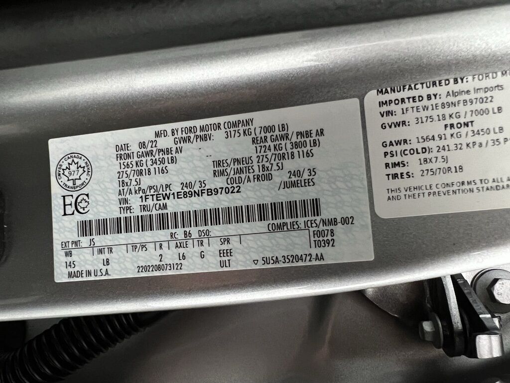 2022 Ford F-150 Tremor Highlands Ranch CO