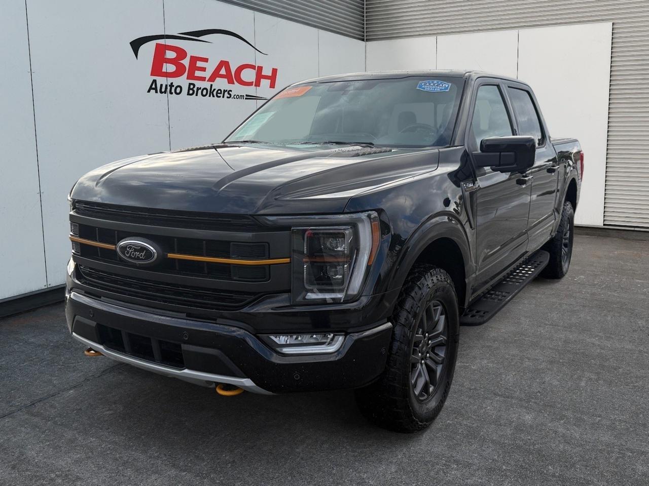 2022 Ford F-150 Tremor, TWIN PANEL MOONROOF, HEATED AND VENTILATED SEATS, HEATED 2ND ROW, APPLE CARPLAY/ANDROID AUTO, TONNEAU COVER, RUNNING BOARDS, TOW PACKAGE, POWER MIRRORS, ONLY 1 OWNER, CLEAN CARFAX, COME AND TEST DRIVE TODAY!