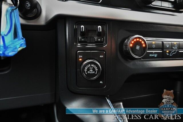 2022 Ford F-150 XL / 4X4 / Crew Cab / 3.5L V6 Ecoboost / Apple CarPlay & Android Auto / Back Up Camera / Cruise Control / Air Conditioning / Power Locks & Windows / Tonneau Cover / Bed Liner / Alloy Wheels / Tow Pkg / 1-Owner Anchorage AK