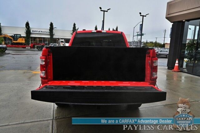 2022 Ford F-150 XL / 4X4 / Crew Cab / 3.5L V6 Ecoboost / Apple CarPlay & Android Auto / Back Up Camera / Cruise Control / Air Conditioning / Power Locks & Windows / Tonneau Cover / Bed Liner / Alloy Wheels / Tow Pkg / 1-Owner Anchorage AK