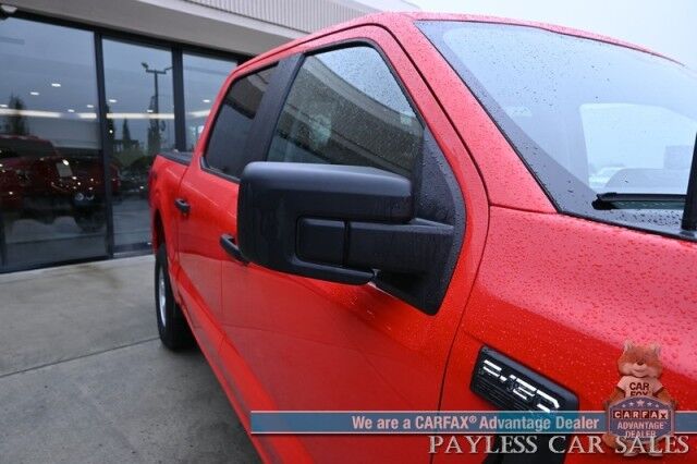 2022 Ford F-150 XL / 4X4 / Crew Cab / 3.5L V6 Ecoboost / Apple CarPlay & Android Auto / Back Up Camera / Cruise Control / Air Conditioning / Power Locks & Windows / Tonneau Cover / Bed Liner / Alloy Wheels / Tow Pkg / 1-Owner Anchorage AK