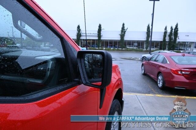 2022 Ford F-150 XL / 4X4 / Crew Cab / 3.5L V6 Ecoboost / Apple CarPlay & Android Auto / Back Up Camera / Cruise Control / Air Conditioning / Power Locks & Windows / Tonneau Cover / Bed Liner / Alloy Wheels / Tow Pkg / 1-Owner Anchorage AK