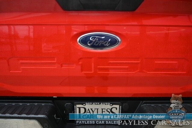 2022 Ford F-150 XL / 4X4 / Crew Cab / 3.5L V6 Ecoboost / Chrome Appearance Pkg / Apple CarPlay & Android Auto / Back Up Camera / Cruise Control / Power Locks, Windows & Mirrors / Tonneau Cover / Bed Liner / Alloy Wheels / Tow Pkg / 1-Owner Anchorage AK