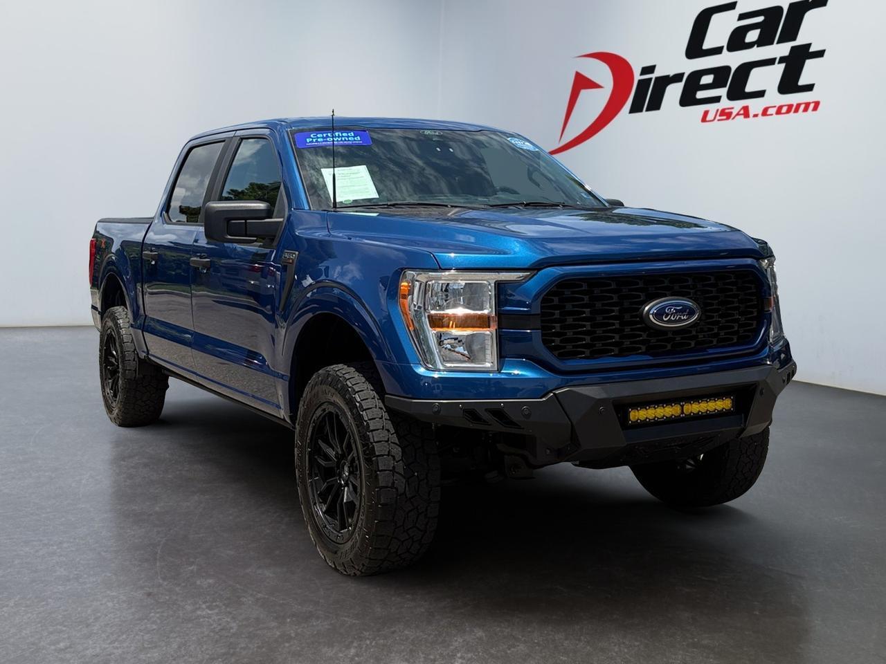 2022 Ford F-150 XL, CUSTOM FUEL WHEELS, AUTO START/STOP, LIFTED, PRE-COLLISION ALERT, LANE KEEP ASSIST, BLIND SPOT ALERT, APPLE CARPLAY/ANDROID AUTO, BACKUP CAMERA WITH PARKING SENSORS, ONLY 1 OWNER, THIS FORD IS BUILT TOUGH FOR YOU!