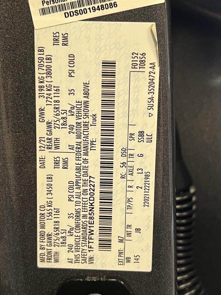 2022 Ford F-150 XL Loveland CO