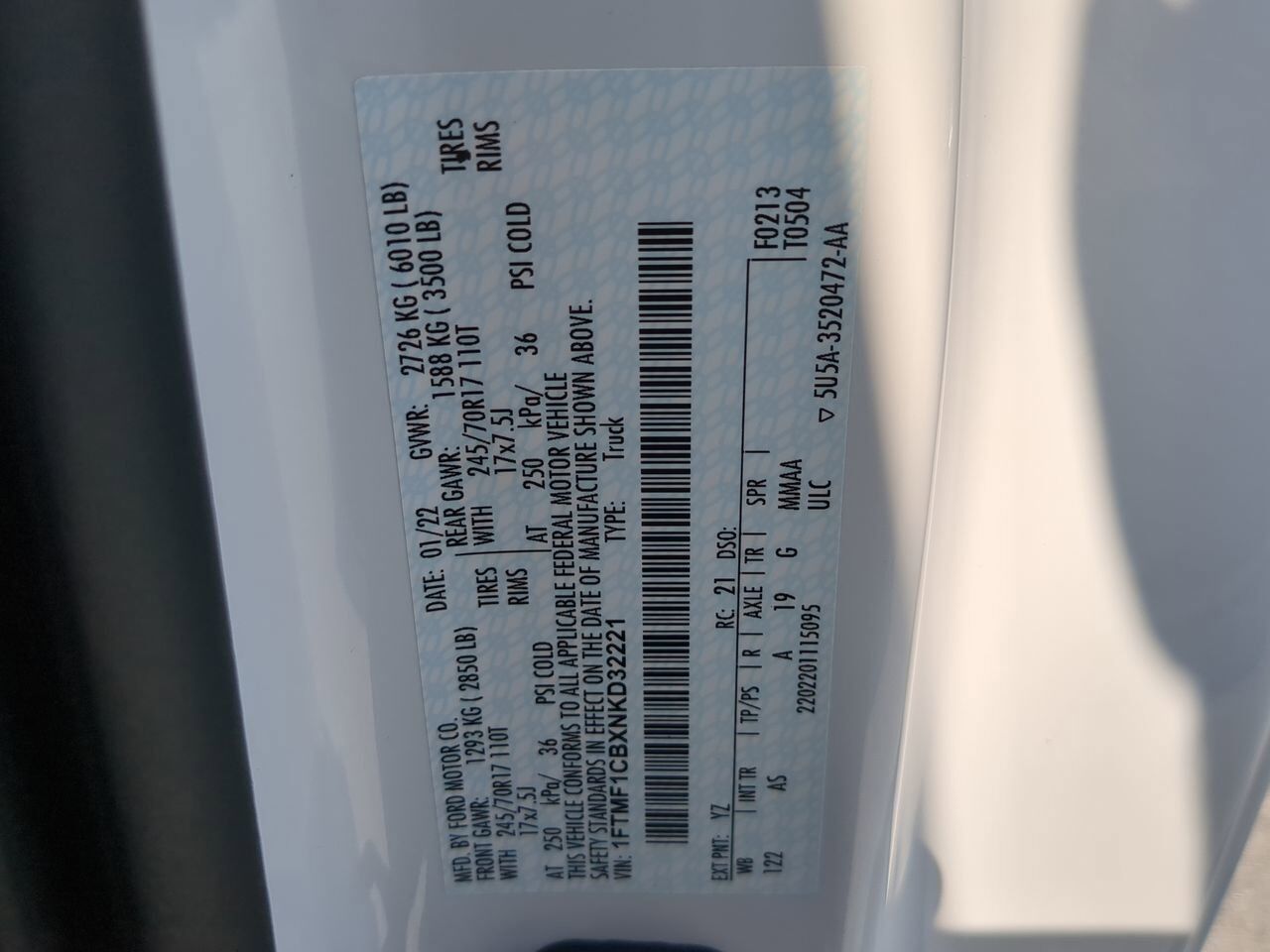 2022 Ford F-150 XL Winder GA