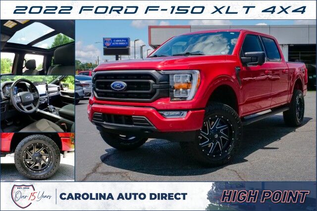 2022 Ford F-150 XLT 4x4 / Pano Sunroof / Tow Tech PKG! High Point NC