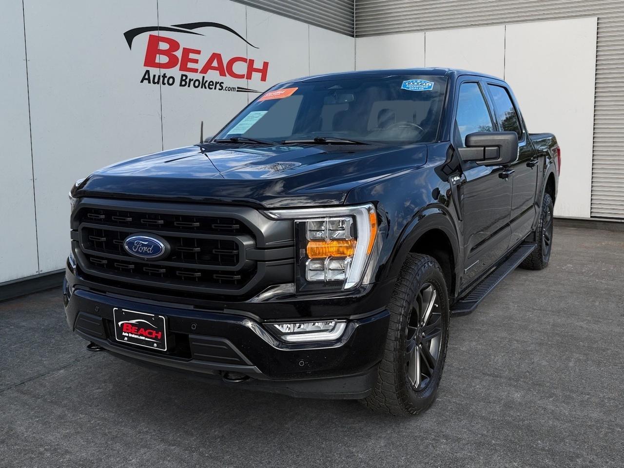 2022 Ford F-150 XLT, BACKUP CAMERA, TOW PACKAGE, TOW HOOKS, HOTSPOT, HEATED SEATS, APPLE CARPLAY/ANDROID AUTO, POWER SLIDING REAR WINDOW, TAILGATE STEP, POWER MIRRORS, CLEAN CARFAX, ONLY 1 OWNER!
