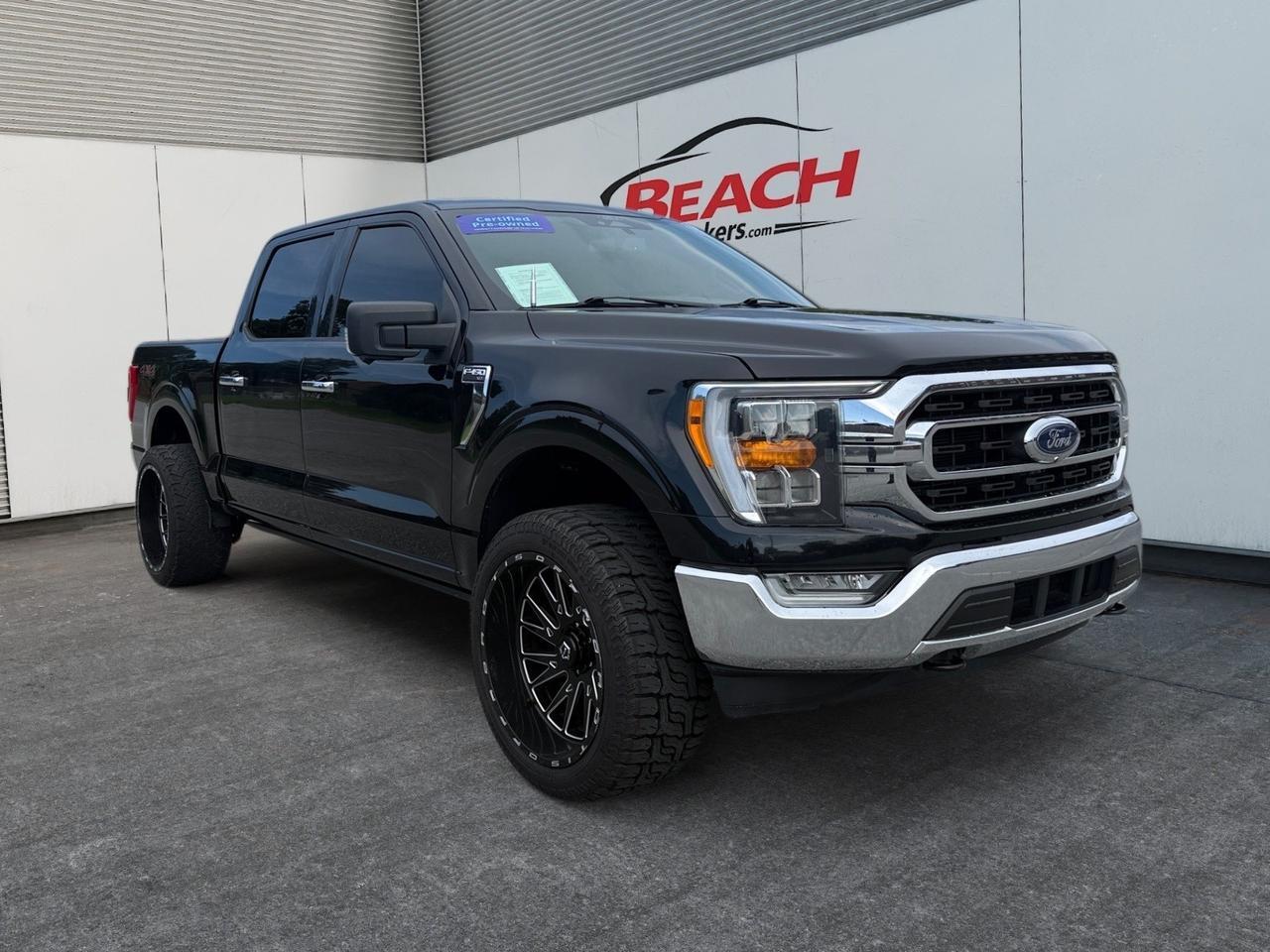 2022 Ford F-150 XLT, HEATED SEATS, APPLE CARPLAY/ANDROID AUTO, B&O SPEAKERS, BED LINER, TOW PACKAGE, POWER RUNNING BOARDS, BACKUP CAMERA, POWER MIRRORS, REMOTE START, TOW HOOKS, CLEAN CARFAX, THIS TRUCK IS PRICED TO MOVE! Norfolk VA