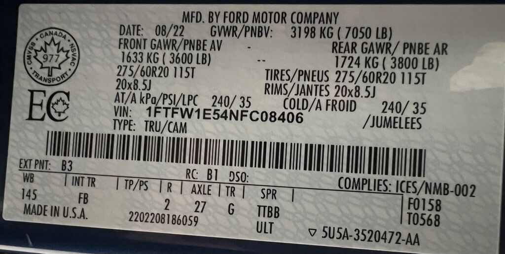 2022 Ford F-150 XLT Highlands Ranch CO