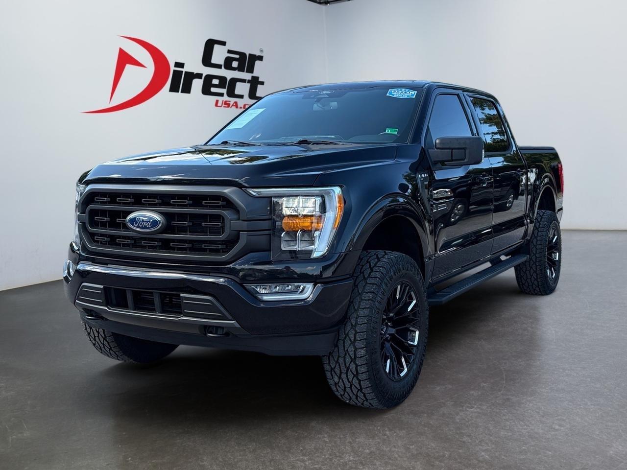 2022 Ford F-150 XLT, LIFTED, RUNNING BOARDS, HARD TONNEAU COVER, BED LINER, TOW PACKAGE, 360 BACKUP CAMERA, POWER TAILGATE, HEATED SEATS, CLEAN CARFAX, READY TO RIDE ON THE ROAD! Virginia Beach VA