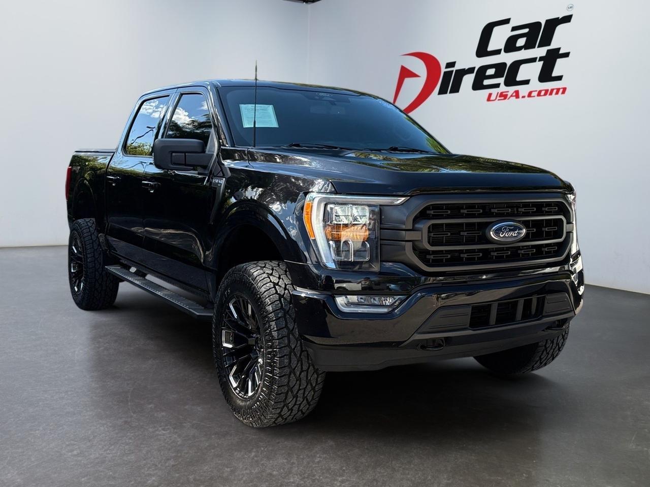 2022 Ford F-150 XLT, LIFTED, RUNNING BOARDS, HARD TONNEAU COVER, BED LINER, TOW PACKAGE, 360 BACKUP CAMERA, POWER TAILGATE, HEATED SEATS, CLEAN CARFAX, READY TO RIDE ON THE ROAD! Virginia Beach VA