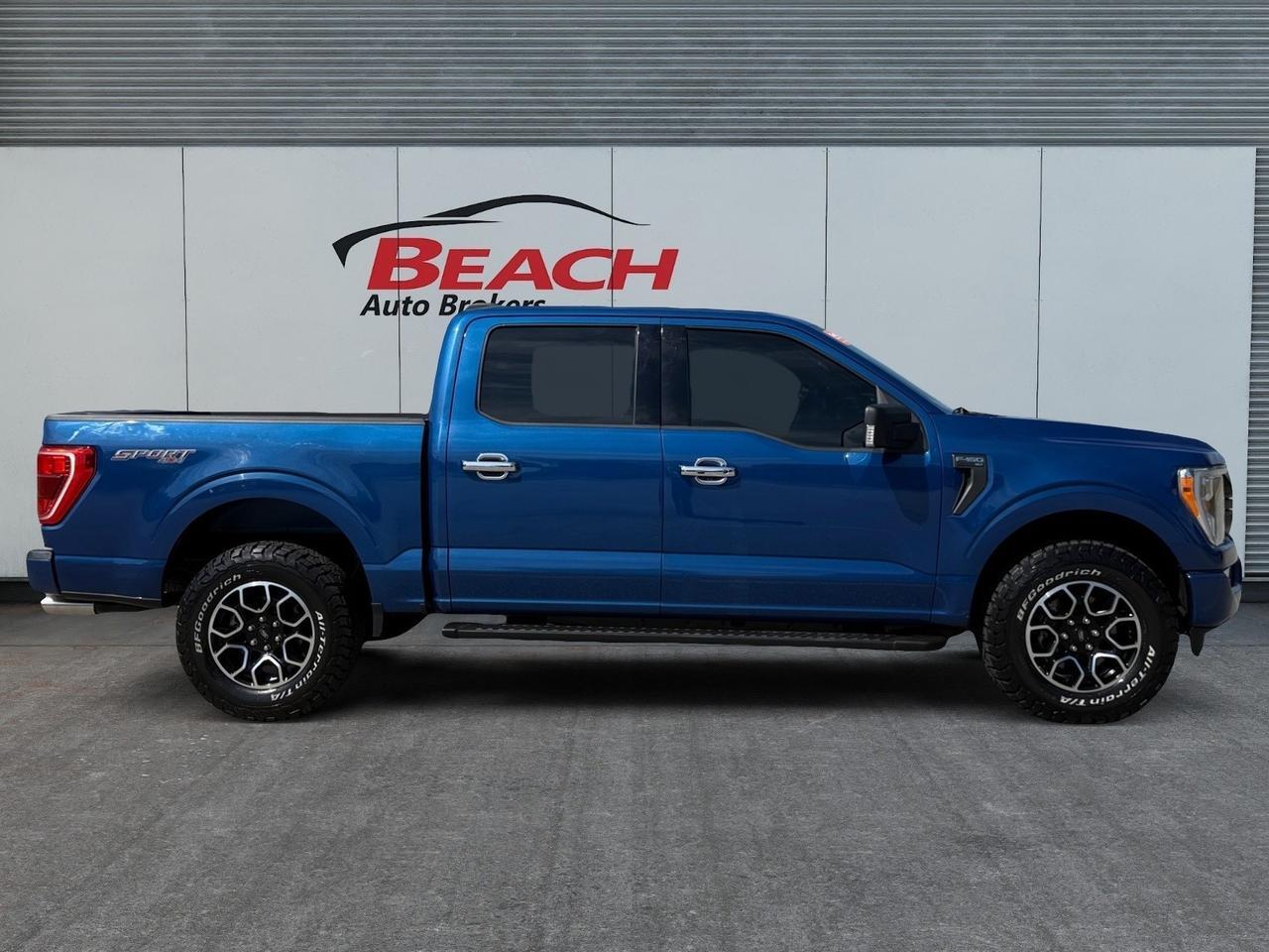 2022 Ford F-150 XLT SPORT CREW CAB SUPERCREW 4X4, POWER MIRRORS, PICKUP TIE DOWN HOOKS, POWER TAILGATE LOCK, HITCH ASSIST, LANE KEEP ASSIST, BACKUP CAMERA, BLUETOOTH, AUTO START/STOP, SPORT APPERANACE PACKAGE, NO ACCIDENTS AND 1 OWNER! Norfolk VA