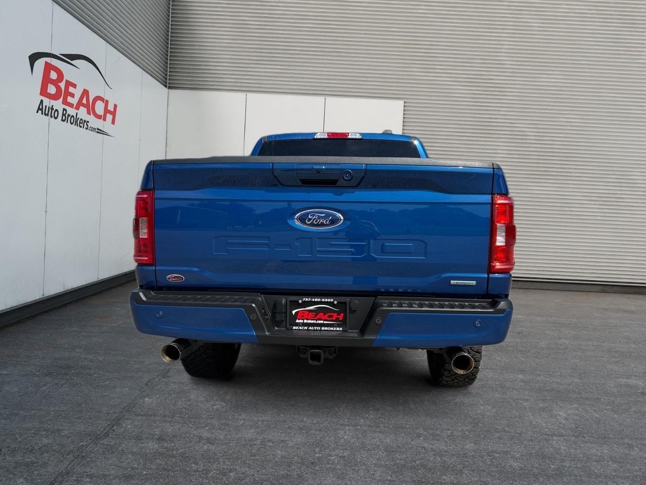 2022 Ford F-150 XLT SPORT CREW CAB SUPERCREW 4X4, POWER MIRRORS, PICKUP TIE DOWN HOOKS, POWER TAILGATE LOCK, HITCH ASSIST, LANE KEEP ASSIST, BACKUP CAMERA, BLUETOOTH, AUTO START/STOP, SPORT APPERANACE PACKAGE, NO ACCIDENTS AND 1 OWNER! Norfolk VA