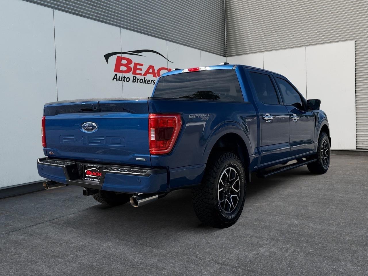 2022 Ford F-150 XLT SPORT CREW CAB SUPERCREW 4X4, POWER MIRRORS, PICKUP TIE DOWN HOOKS, POWER TAILGATE LOCK, HITCH ASSIST, LANE KEEP ASSIST, BACKUP CAMERA, BLUETOOTH, AUTO START/STOP, SPORT APPERANACE PACKAGE, NO ACCIDENTS AND 1 OWNER! Norfolk VA