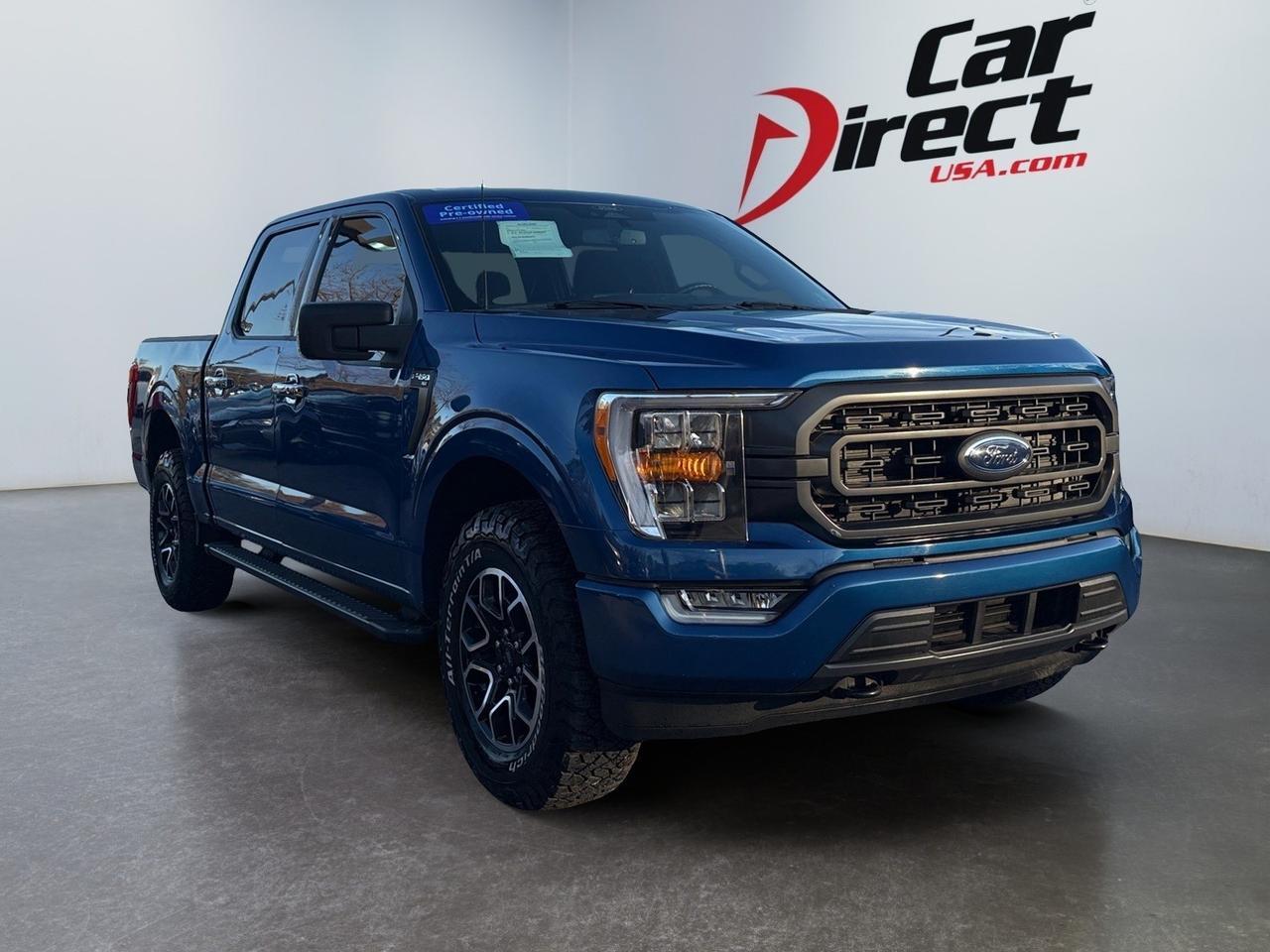 2022 Ford F-150 XLT, SPORT CREW CAB SUPERCREW 4X4, POWER MIRRORS, PICKUP TIE DOWN HOOKS, POWER TAILGATE LOCK, HITCH ASSIST, LANE KEEP ASSIST, BACKUP CAMERA, BLUETOOTH, AUTO START/STOP, SPORT APPERANACE PACKAGE, NO ACCIDENTS AND 1 OWNER! Virginia Beach VA