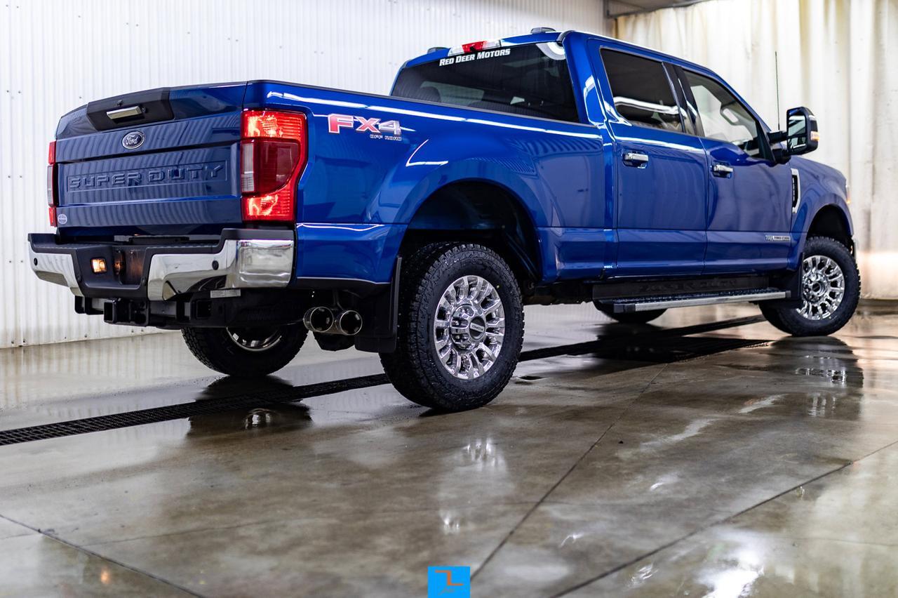 2022 Ford F-250 4x4 Crew Cab XLT FX4 Diesel Roof BCam Red Deer AB