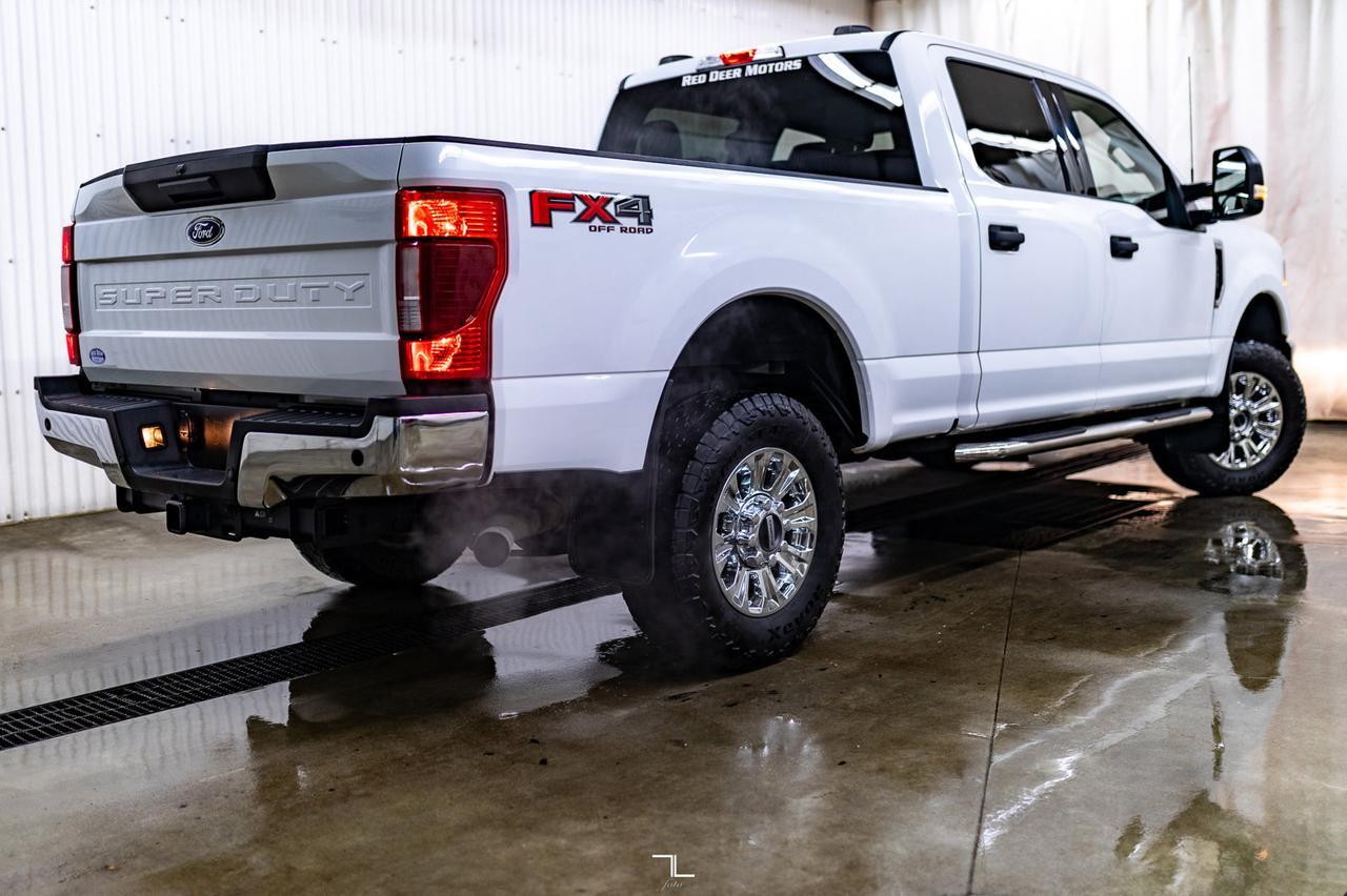 2022 Ford F-250 4x4 Crew Cab XLT FX4 PSeat BCam Red Deer AB