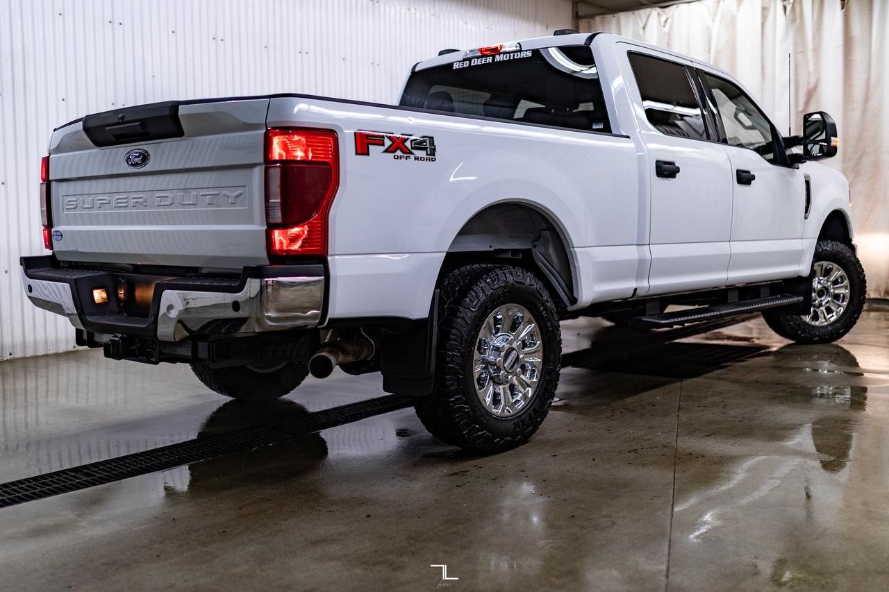 2022 Ford F-250 4x4 Crew Cab XLT FX4 PSeat BCam Red Deer AB