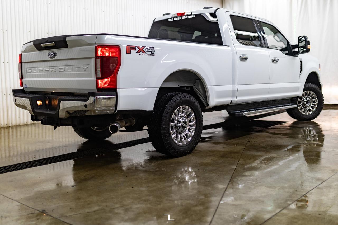 2022 Ford F-250 4x4 Crew Cab XLT FX4 PSeat BCam Red Deer AB
