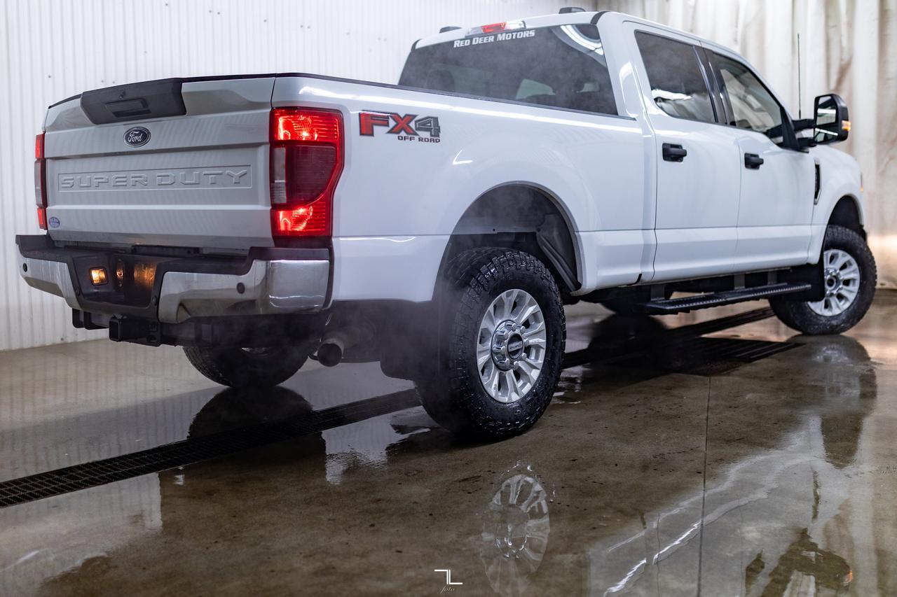 2022 Ford F-250 4x4 Crew Cab XLT FX4 PSeat BCam Red Deer AB