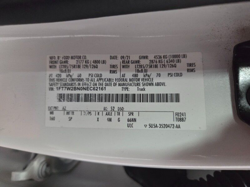 2022 Ford F-250 King Ranch Tremor Lifted Wheels 7.3L V8 GAS GPS Camera 37in Toyo Tires FREE WARRANTY Arlington TX