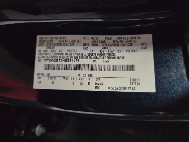 2022 Ford F-250 Lariat 6.7L Diesel 12in Screen GPS Backup Camera 1 Owner FREE WARRANTY Arlington TX