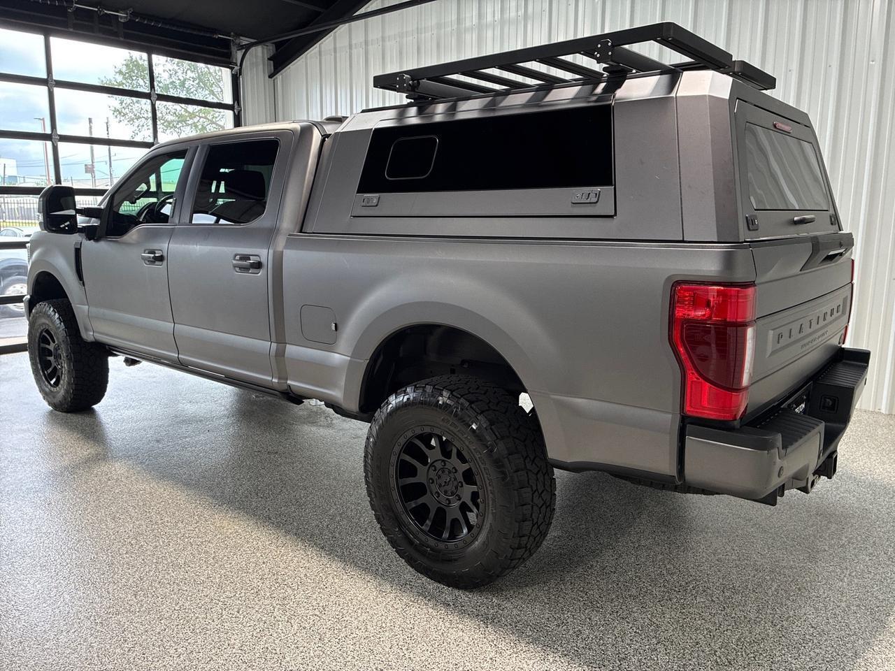 2022 Ford F-250 Platinum, Carli Suspension, Smart Cap, Decked Drawers, Wilwood Brakes, Full Matte Wrap
