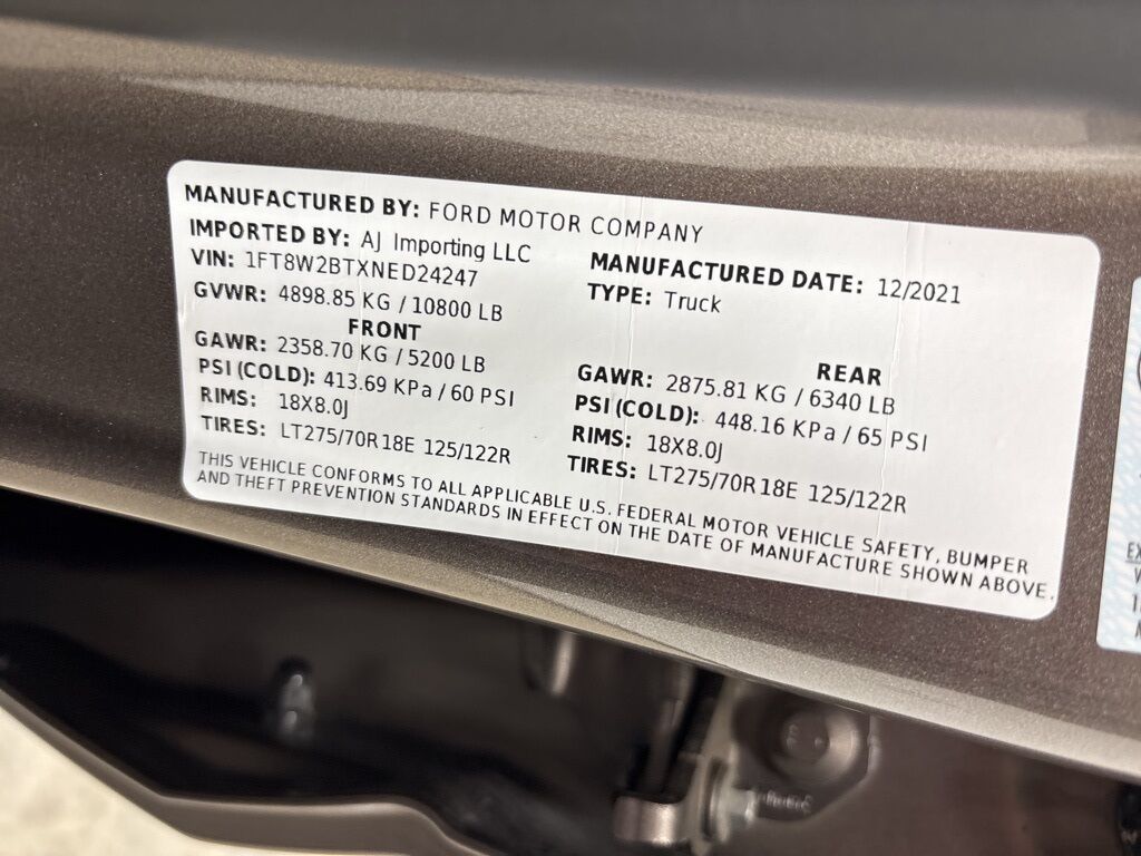 2022 Ford F-250 Super Duty 4x4 Crew Cab Lariat Minocqua WI