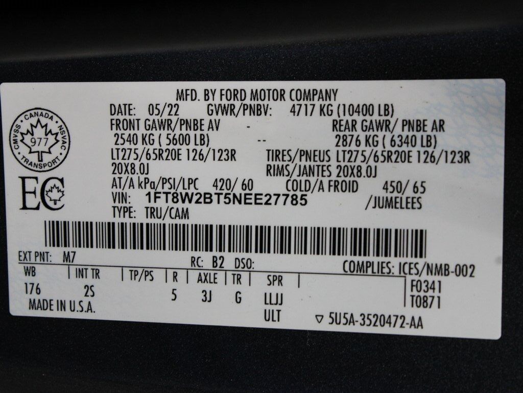 2022 Ford F-250 Super Duty 4x4 Crew Cab XLT Fond du Lac WI