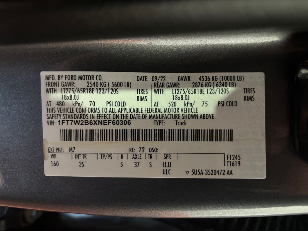 2022 Ford F-250 XLT Franklin OH